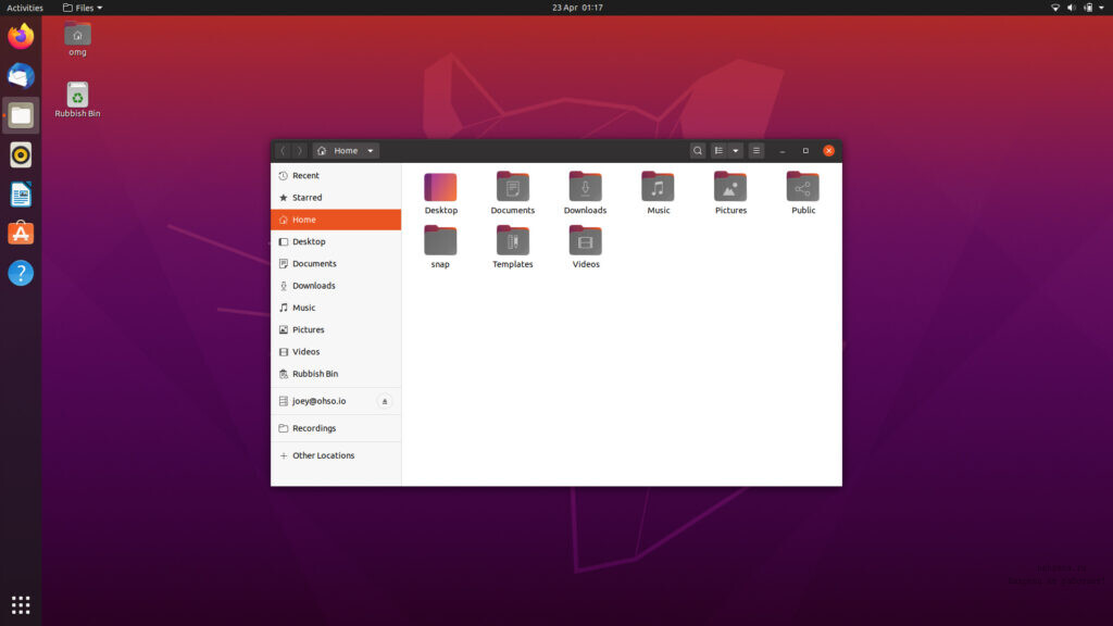 Ubuntu LTS 20.04