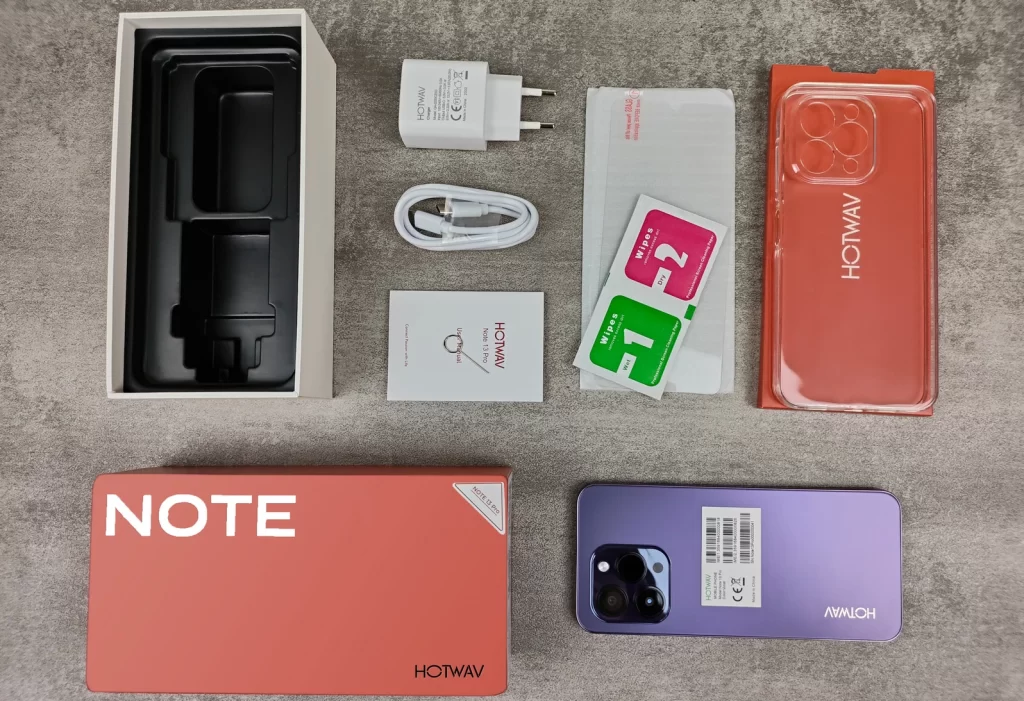 Hotwav Note 13 Pro комплектация